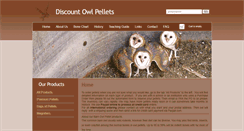Desktop Screenshot of discountowlpellets.com
